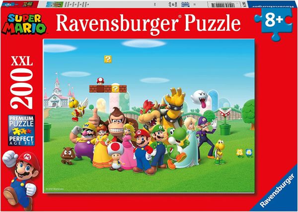 RAV129935 - Puzzle de 200 piezas Las aventuras de Super Mario - 1