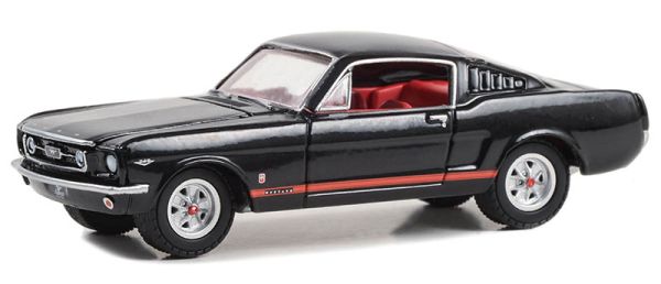 GREEN13340-A - FORD Mustang GT 1965 negro de la serie THE STAMPEDE en blister - 1