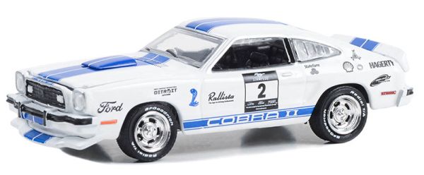 GREEN13340-B - 1976 FORD Mustang II Cobra II #2 de la serie THE STAMPEDE en blister - 1