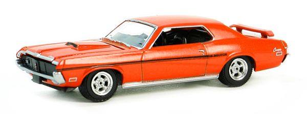 GREEN13350-A - MERCURY Cougar Eliminator 1969 Naranja GL MUSCLE en blister - 1