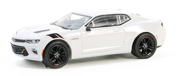 GREEN13350-E - CHEVROLET Camaro SS 2018 Blanco de la gama GL MUSCLE en blister - 1