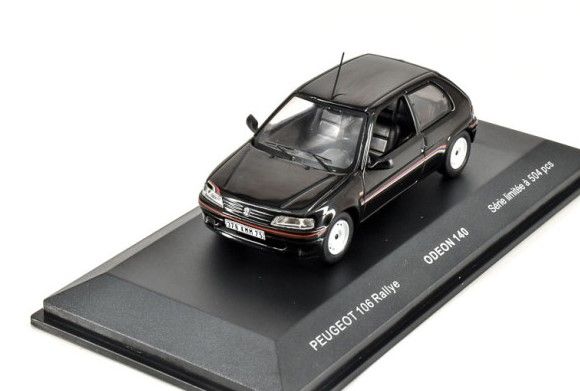 ODE140 - PEUGEOT 106 rallye 1 negro - 1