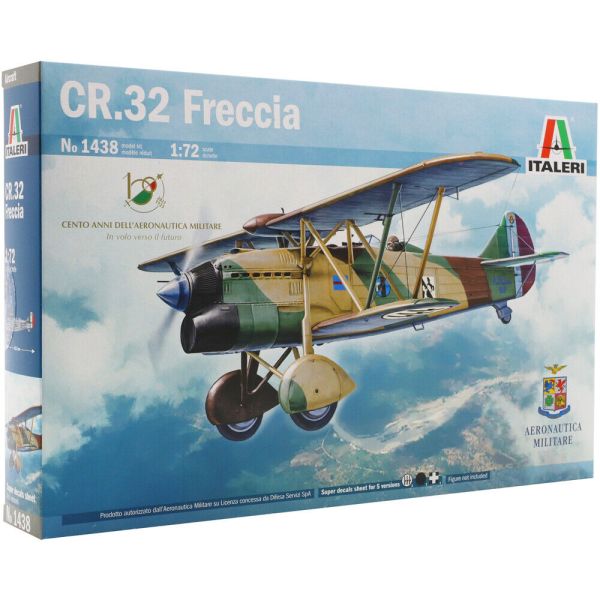 ITA1438 - Avión CR.32 Freccia para montar y pintar - 1