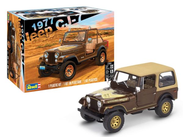 REV14547 - JEEP CJ-7 1977 para montar y pintar - 1