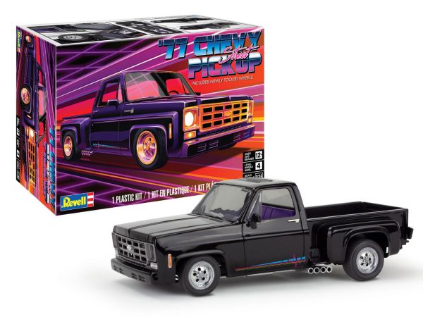 REV14552 - Modelo para montar y pintar - CHEVY Street pick-up 1977 - 1