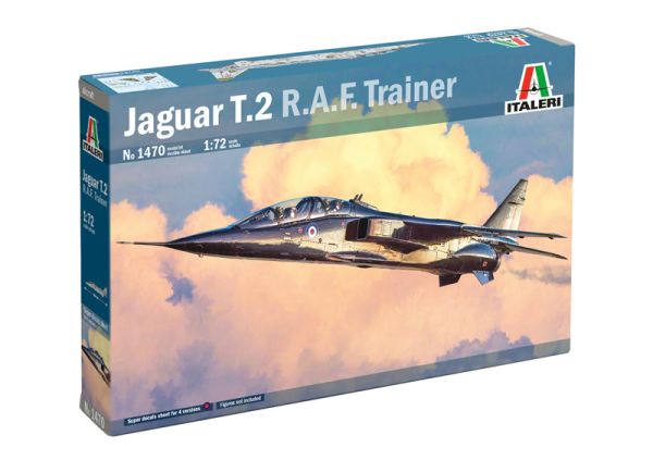 ITA1470 - Avión de combate Jaguar T.2 R.A.F. Trainer para montar y pintar - 1