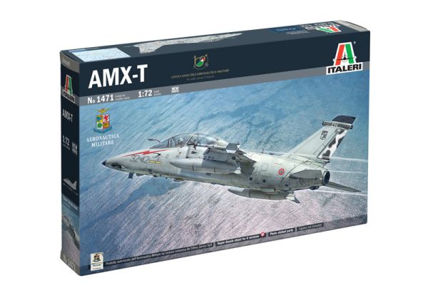 ITA1471 - Avión de combate AMX-T para montar y pintar - 1