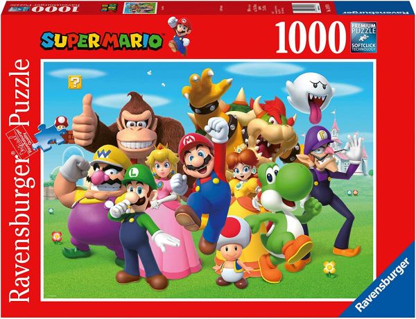 RAV149704 - SUPER MARIO Puzzle de 1000 piezas - 1