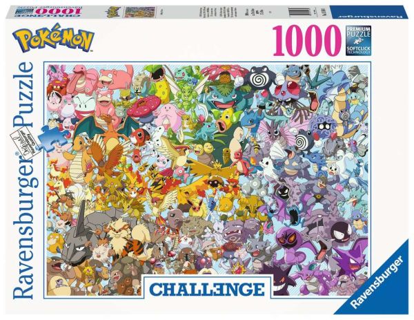 RAV151660 - Puzzle 1000 piezas Desafío POKEMON - 1