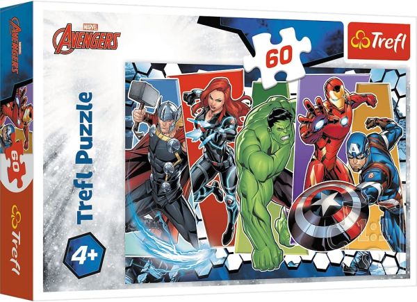 TRF17357 - Puzzle de 60 piezas AVENGERS Los Invisibles - 1