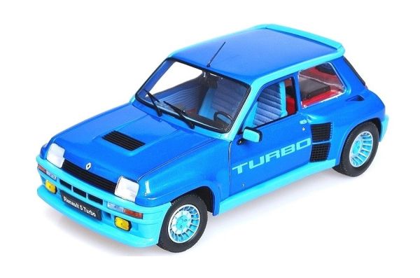 SOL1801308 - RENAULT 5 Turbo 1981 azul - 1