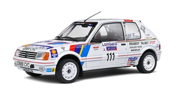 SOL1801715 - PEUGEOT 205 GTI blanco lombard rac rally 1988 - 1