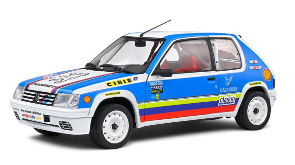 SOL1801716 - PEUGEOT 205 RALLYE 1,9L - Colección Schwab 1990 Blanco - 1