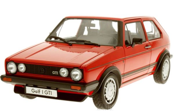 WEL18039R - VOLKSWAGEN Golf I GTI rojo - 1