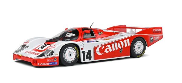 SOL1805506 - PORSCHE 956LH rojo y blanco 24H Le Mans 1983 - 1