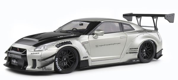 SOL1805802 - 2020 NISSAN GT-R (R35) W / Liberty Walk Kit de carrocería 2.0 Gris - 1