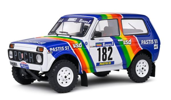 SOL1807305 - LADA Niva Blanco #182 París-Dakar 1984 JABOUILLE/SARDOU - 1