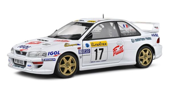 SOL1807407 - SUBARU Impreza S5 WRC99 22B #17 Blanco Rallye de Monte Carlo 1999 PANIZZI / PANIZZI - 1