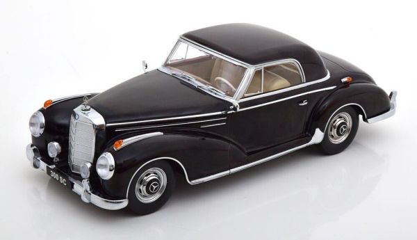 KKSKKDC180831 - MERCEDES-BENZ 300 SE W188 cupé 1955 negro - 1