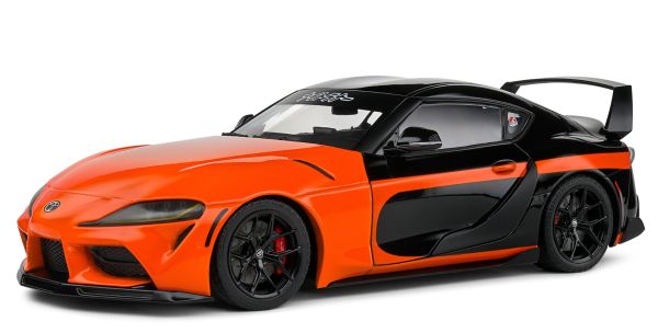 SOL1809005 - TOYOTA GR Supra STREETFIGHTER 2024 Naranja y Negro - 1