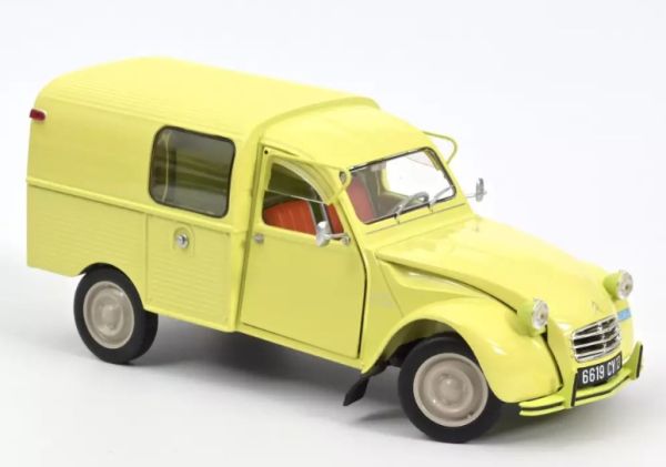 NOREV181488 - CITROEN 2CV Furgoneta AK350 1966 amarillo pastis - 1