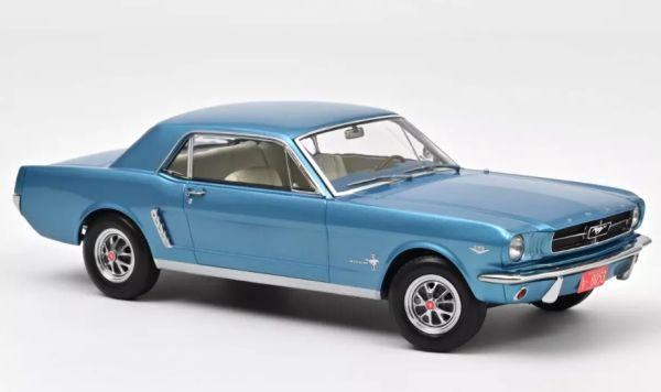 NOREV182800 - 1965 FORD Mustang coupé Turquesa metalizado - 1