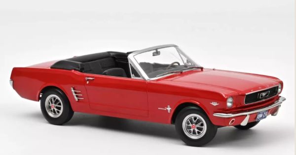 NOREV182810 - FORD Mustang descapotable 1966 rojo - 1