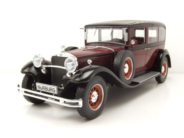 MOD18364 - MERCEDES 460/460 K W08 1928 Burdeos y negro - 1