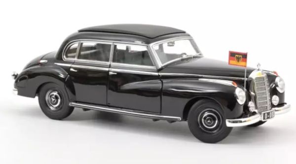 NOREV183707 - MERCEDES BENZ 300 1955 Konrad Adenauer negro - 1