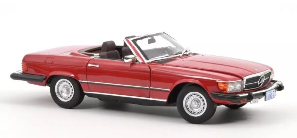 NOREV183729 - MERCEDES-BENZ 450 SL versión US 1979 Rojo - 1