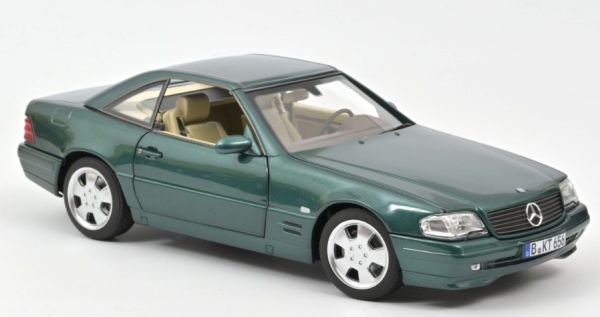 NOREV183753 - MERCEDES SL 500 1999 Verde metálico - 1