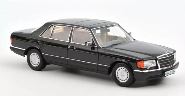 NOREV183793 - MERCEDES 560 SEL 1989 Negro metalizado - 1