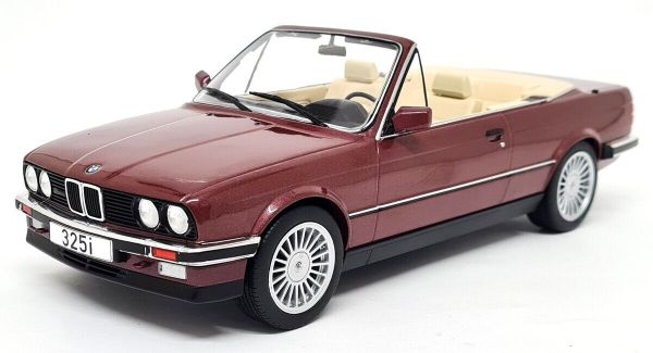 MOD18380 - 1985 BMW 325i E30 Descapotable Rojo oscuro metalizado - 1