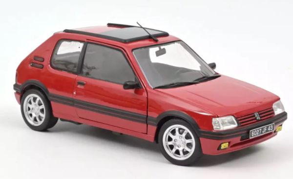 NOREV184848 - PEUGEOT 205 GTi 1.9 PTS Llantas 1991 Rojo - 1