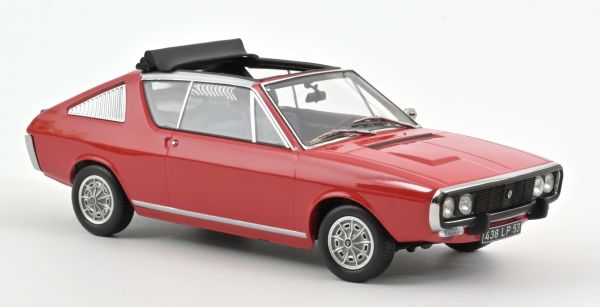 NOREV185371 - RENAULT 17 Gordini Descapotable 1975 Rojo - 1