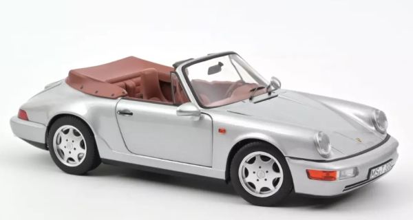 NOREV187330 - PORSCHE 911 Carrera 2 Cabriolet 1990 Plata - 1