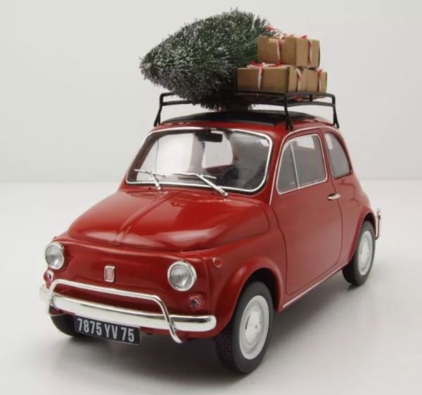 NOREV187779 - FIAT 500 L 1968 Rojo Navidad - 1