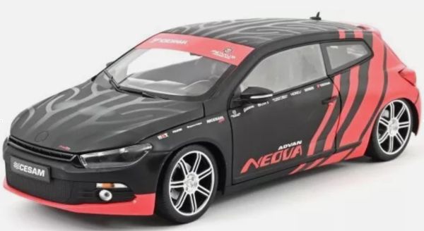 NOREV188498 - 2009 VOLKSWAGEN Scirocco CESAM PTRS Negro y Rojo - 1