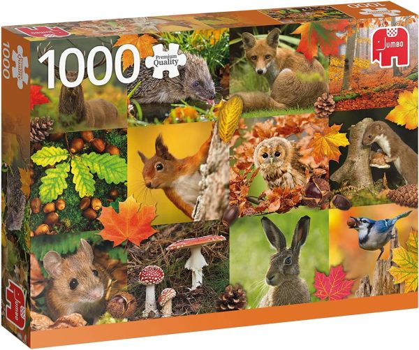 JMB18863 - Puzzle de 1000 piezas Animales de otoño - 1