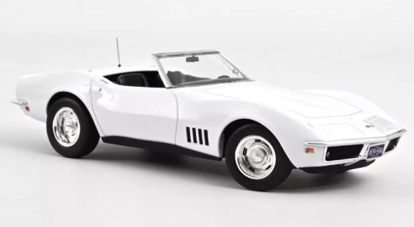 NOREV189038 - CHEVROLET Corvette Cabriolet 1969 Blanco - 1