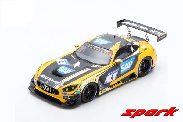 SPA18SG028 - MERCEDES-AMG GT3 N°4 Mercedes-AMG Team Black Falcon 2º 24H Nürburgring 2018 M. Engel/A. Christodoulou/M. Metzger/D. Müller 300 piezas - 1