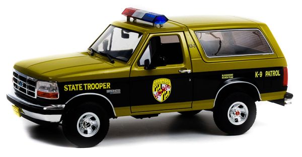 GREEN19113 - FORD Bronco 1996 POLICÍA Patrulla - 1