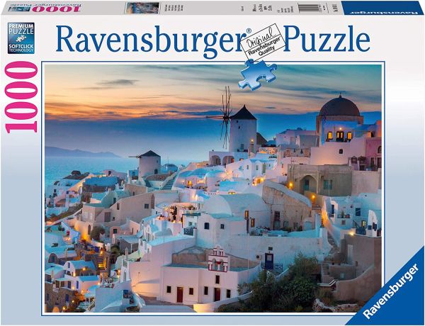 RAV196111 - Puzzle de 1000 piezas Santorini Party - 1