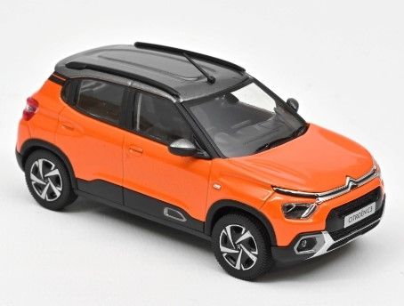 NOREV155222 - CITROËN C3 2021 Naranja con techo gris - 1