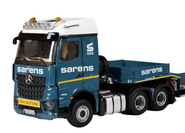 IMC20-1080 - MERCEDES-BENZ Arocs Streamline 6x4 con plataforma extensible 4 ejes Nooteboom MCOS SARENS - 1