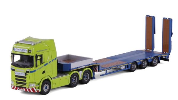 CAV20-1268 - SCANIA S Highline 6x4 con portaequipos 3 Ejes NORDIC Crane - 1