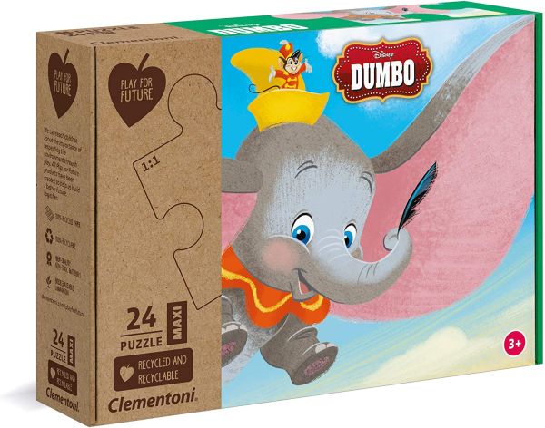 CLE20261 - Maxi Puzzle 24 Piezas DISNEY DUMBO - 1