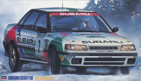 HAW20290 - SUBARU Legacy - Rally Suecia 1992 para montar y pintar - 1