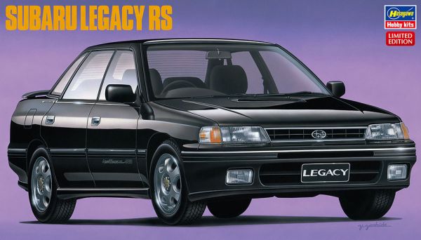 HAW20328 - SUBARU Legacy RS negro para montar y pintar - 1