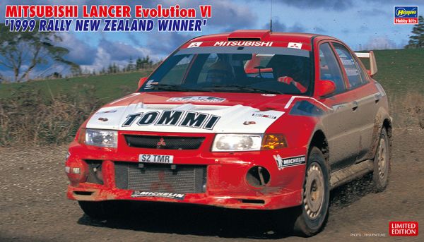 HAW20415 - MITSUBISHI Lancer Evo VI - Ganador Rally Nueva Zelanda 1999 para montar y pintar - 1